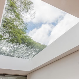 Cobertura vidro único gigante maior Brasil.