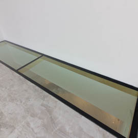 piso de vidro em apartamento