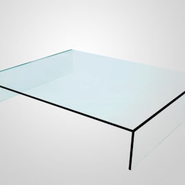 mesa centro sala vidro transparente
